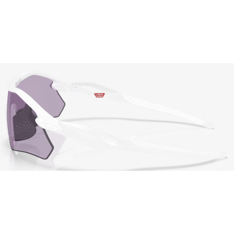 Oakley Radar Plate Polished White Linse Prizm Slate OO9495-0836