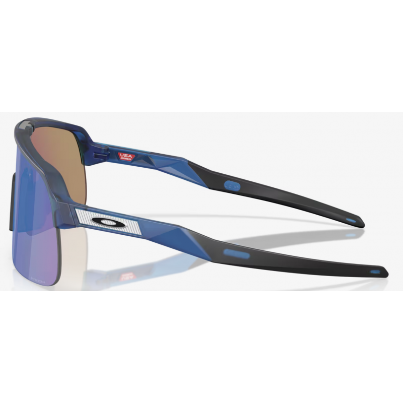 Oakley Sutro Lite S matt transparent blau linse prizm sapphire 949603