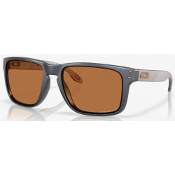 Oakley Holbrook XL Forge Collection blauer Stahl prizm bronze polarisiert