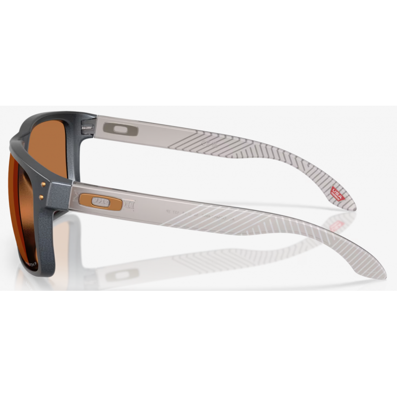 Oakley Holbrook XL Forge Collection blauer Stahl prizm bronze polarisiert