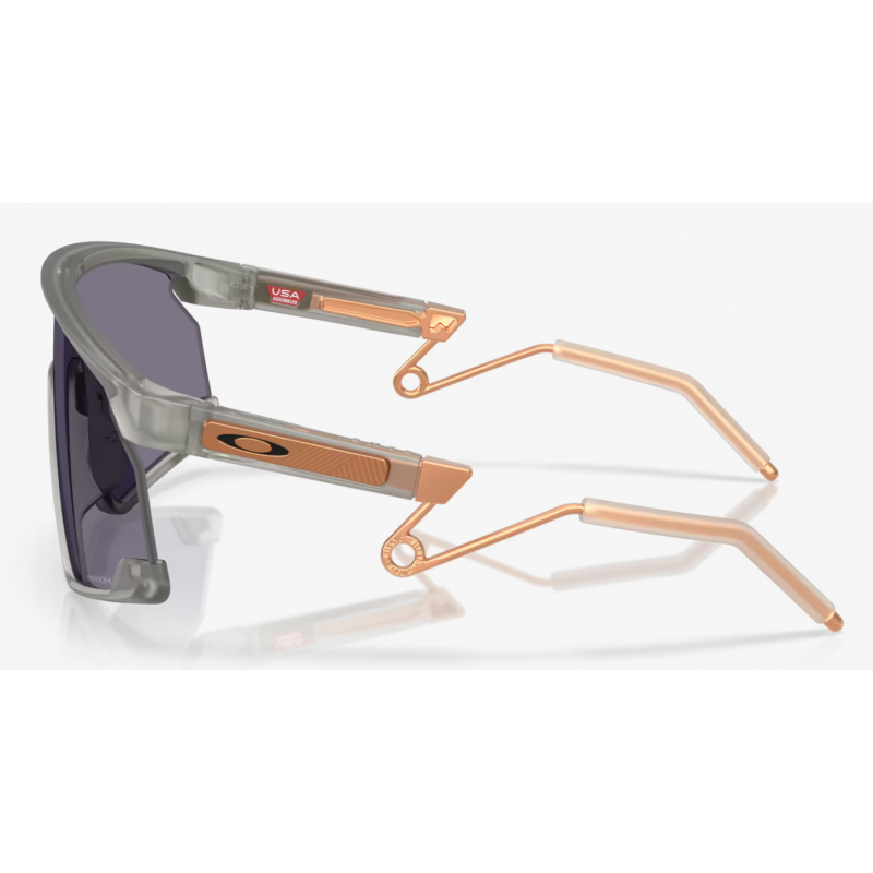 Oakley Bxtr Metal Transparent Grey Ink Linse Prizm Grey OO9237-1339