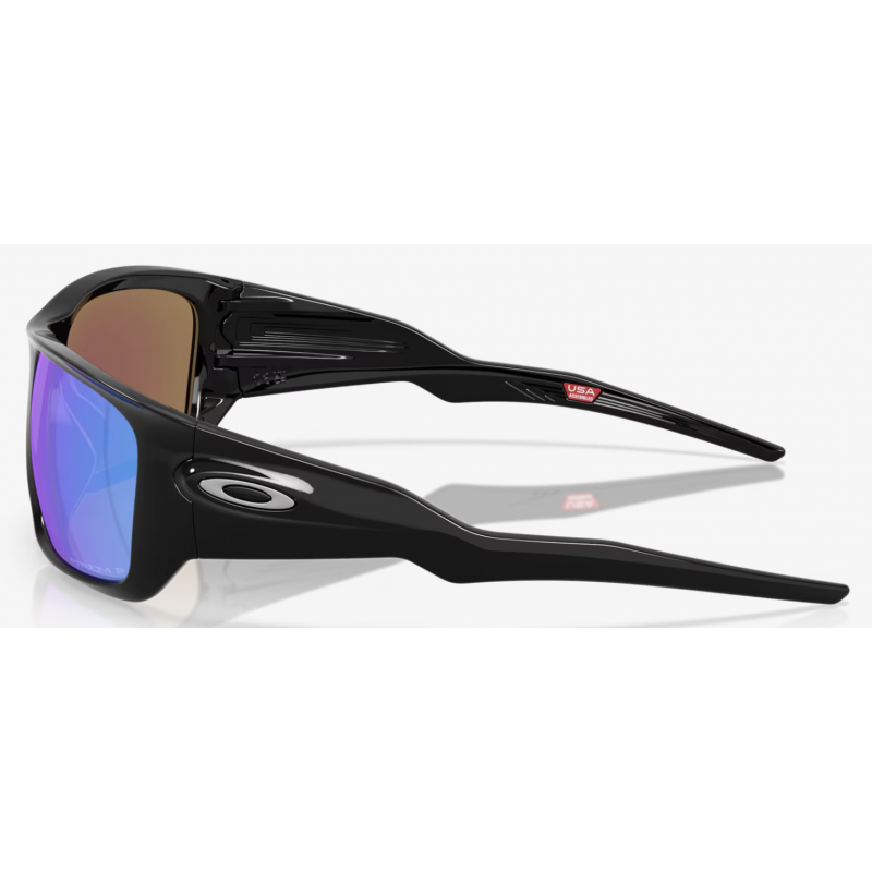 Oakley Masseter Polished Black lente Prizm sapphire polarized 948605