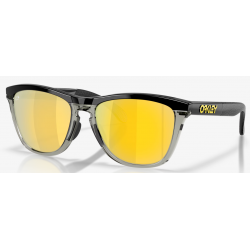 Oakley Frogskins Reihe Tour De France matte schwarz linse prizm 24k pol