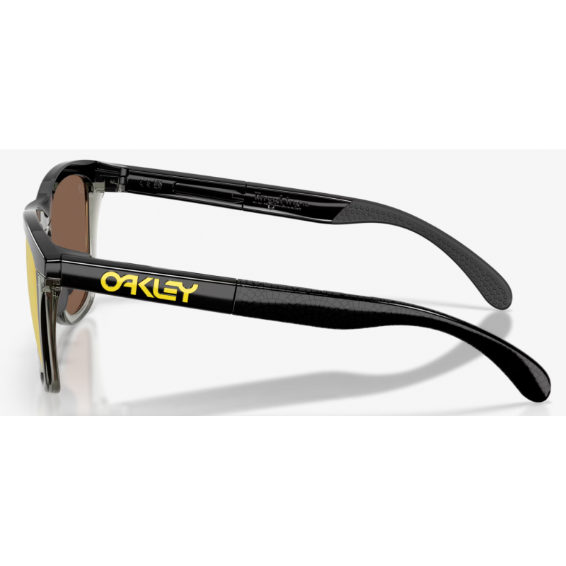 Oakley Frogskins Reihe Tour De France matte schwarz linse prizm 24k pol