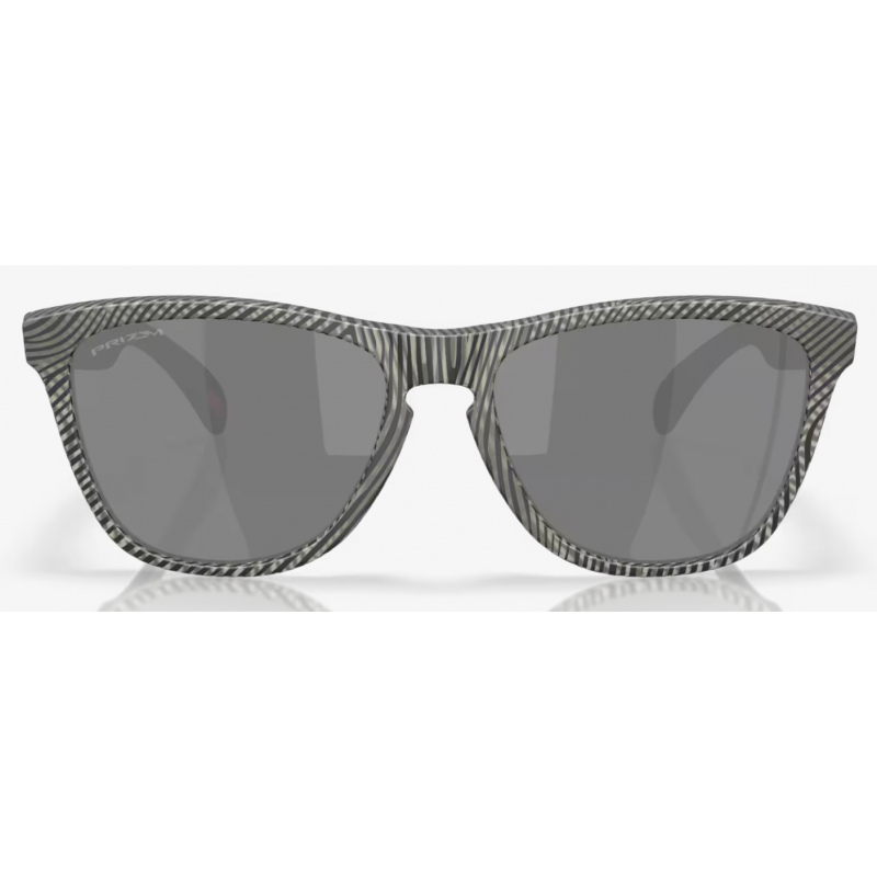 Oakley Frogskins Night Mission matte grau Tinte Fingerabdruck prizm schwarz