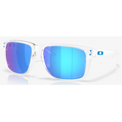 Oakley Holbrook XXL poliert klare Linse Prizm Saphir polarisiert