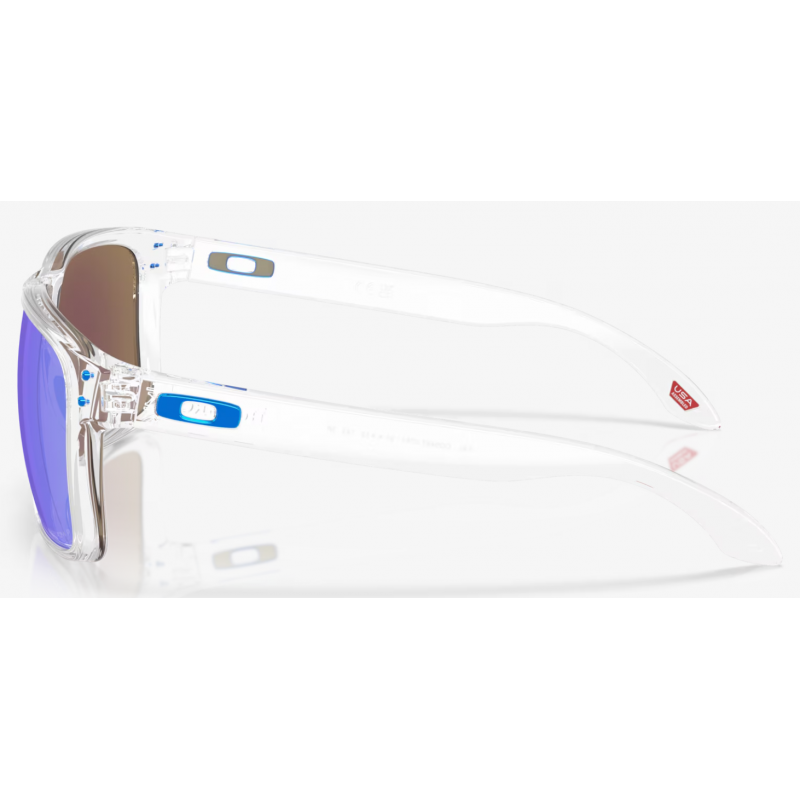 Oakley Holbrook XXL poliert klare Linse Prizm Saphir polarisiert