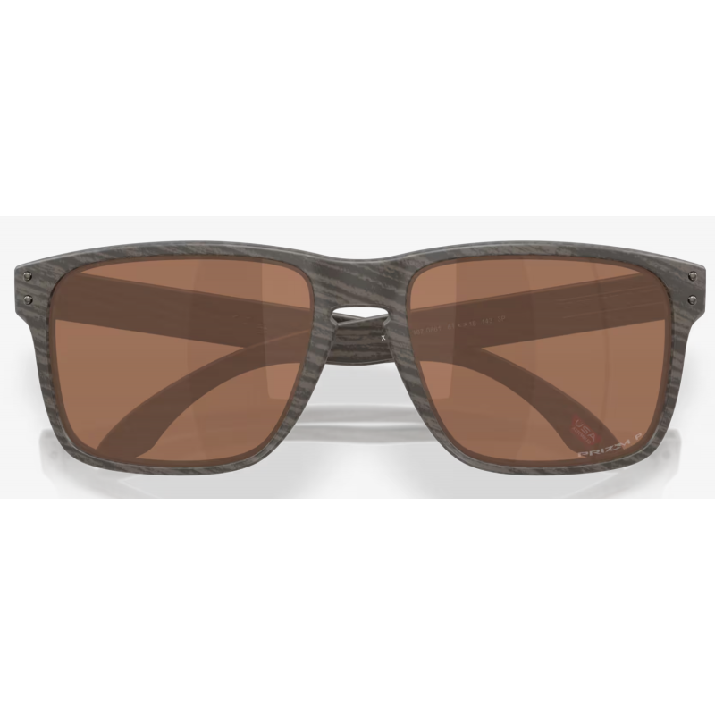 Oakley Holbrook XXL Holzmaserung Linse Prizm Tungsten polarisiert 948708