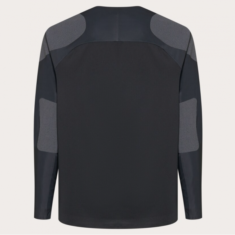 Oakley Seeker Edge schwarze Langarmshirt - Versand 24h