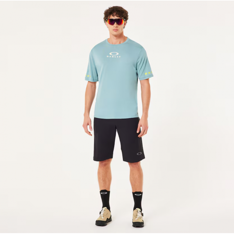 Oakley Seeker Flow SS pacific T-Shirt mit kurzen Ärmeln - Versand 24h