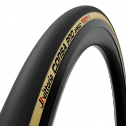 Vittoria Corsa Pro Speed Tubeless Ready schwarz/braun Reifen