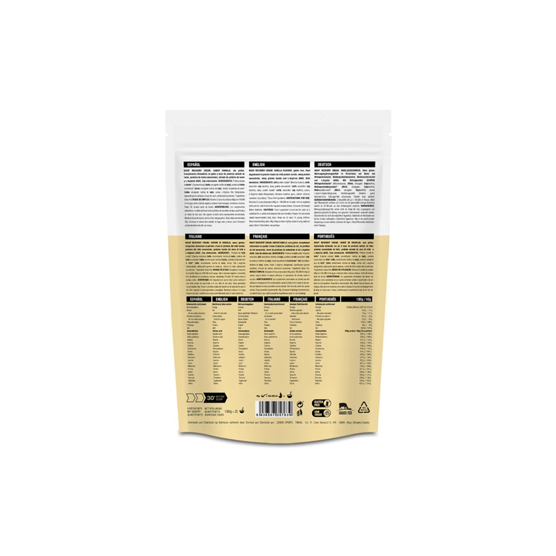226ers Night Recovery Cream 2.0 1kg vainilla - envío 24h