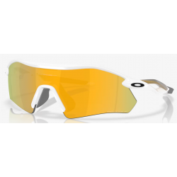 Oakley Radar Plate poliert weiß Linse Prizm 24K polarisiert 9495D05