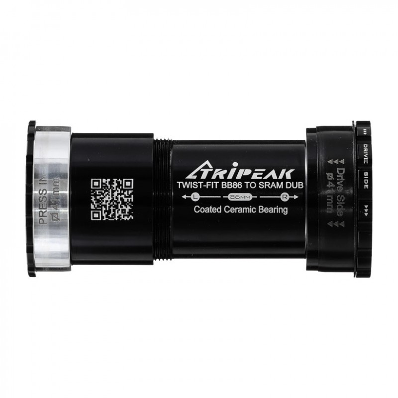 Tripeak Jetstream Pro Twistfit 41mm / BB86 86mm Sram Dub Vollkeramisch