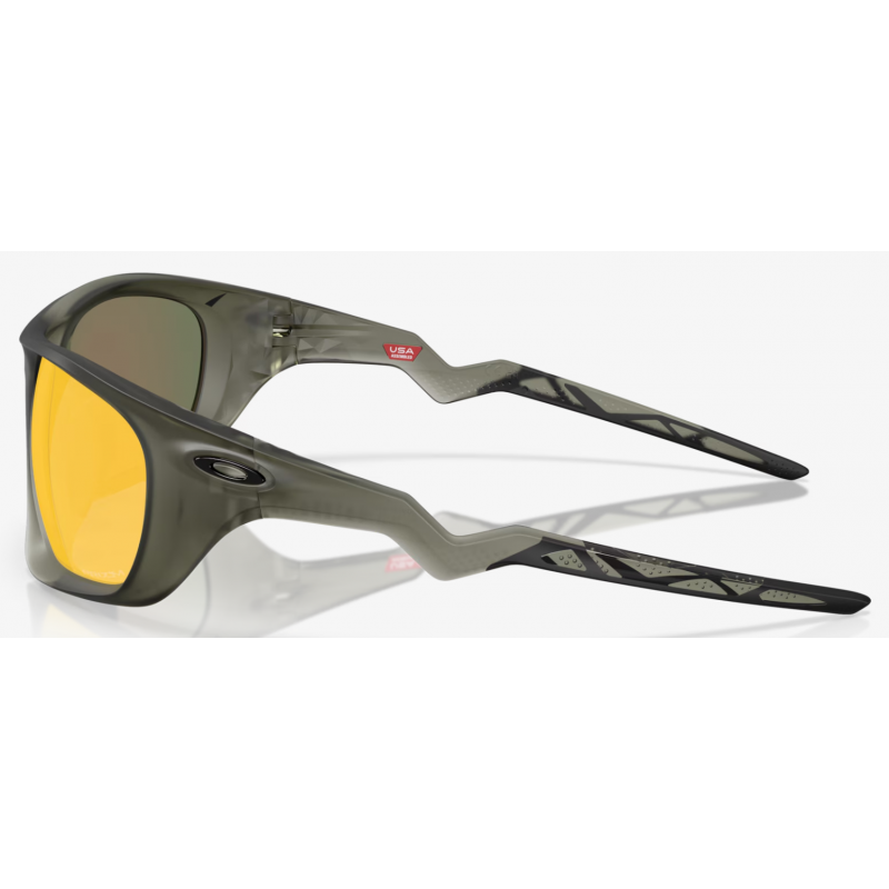 Oakley Lateralis matte olivgrün Tinte Linse prizm rubin OO9431-0460