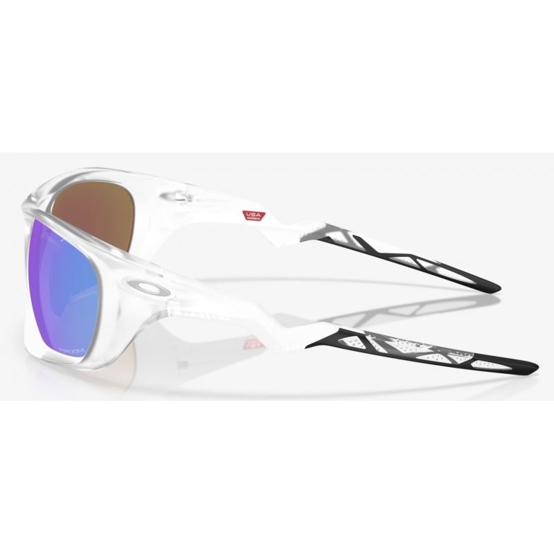 Oakley Lateralis Matte Clear Linse Prizm Sapphire OO9431-0660