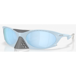 Oakley Plantaris matte stonewash Linse prizm tiefes Wasser polarisiert 943704