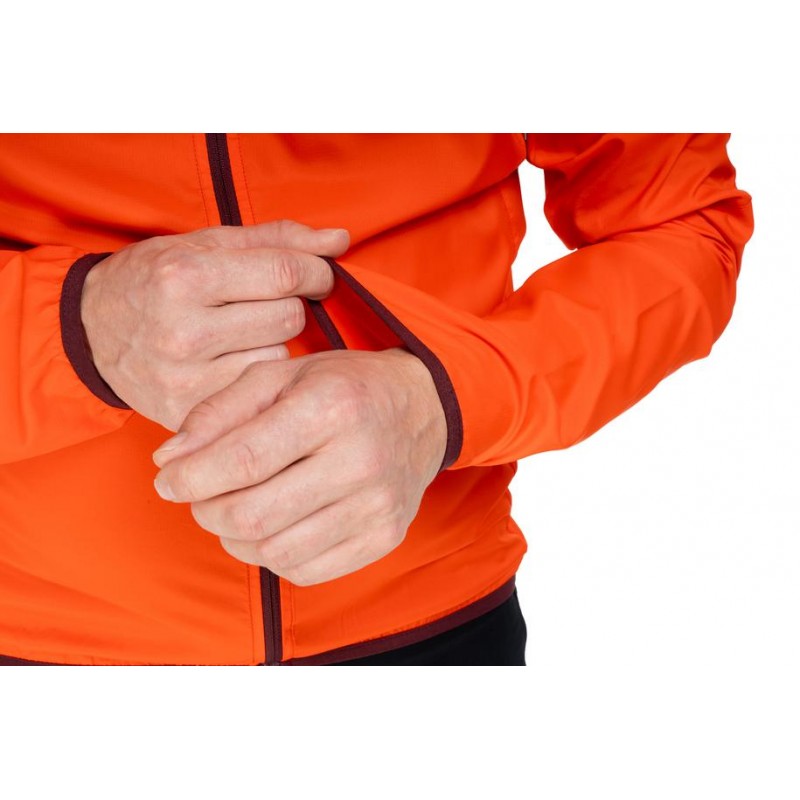Windjacke Cube CMPT Rot | Leicht und Widerstandsfähig Radfahren
