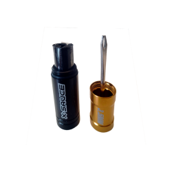 X-Sauce Reifenmechas 3,5 mm schwarz/gold - Versand 24h