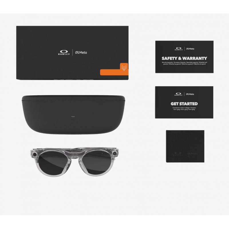 Oakley Meta Hstn Transitions Klare Linse transitions grau /Transitions