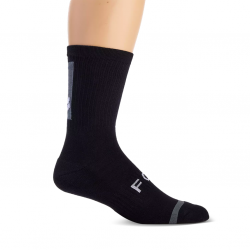 Fox Defend 20cm Socken schwarz - Versand 24h
