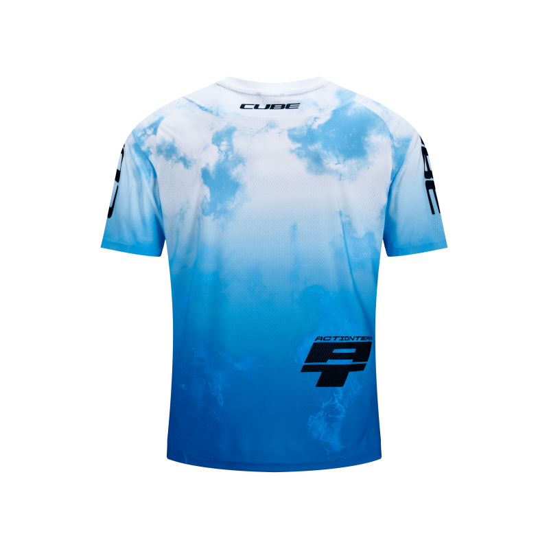 Rfr X Actionteam Blau T-Shirt Kurzarm für MTB - Versand 24h