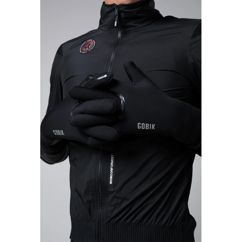Gobik Tundra 3.0 Schwarz | Unisex wasserdichte Regenhandschuhe