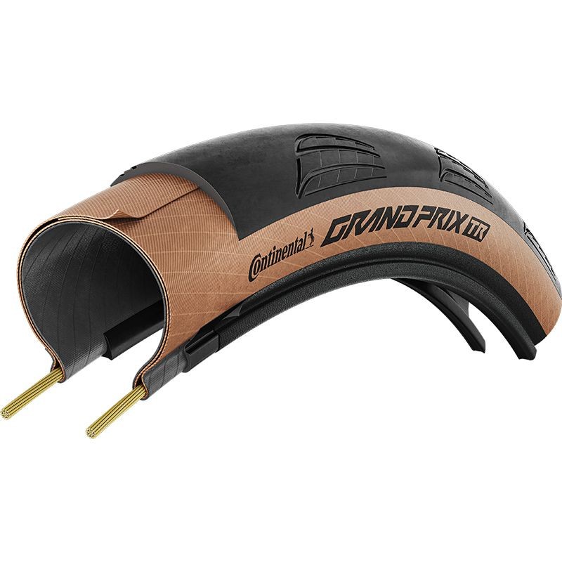 Continental Grand Prix TR Tubeless Ready faltbar schwarz/braun