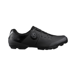 Schwarze Shimano XC302 MTB-Schuhe | Leistung und Komfort auf der Strecke