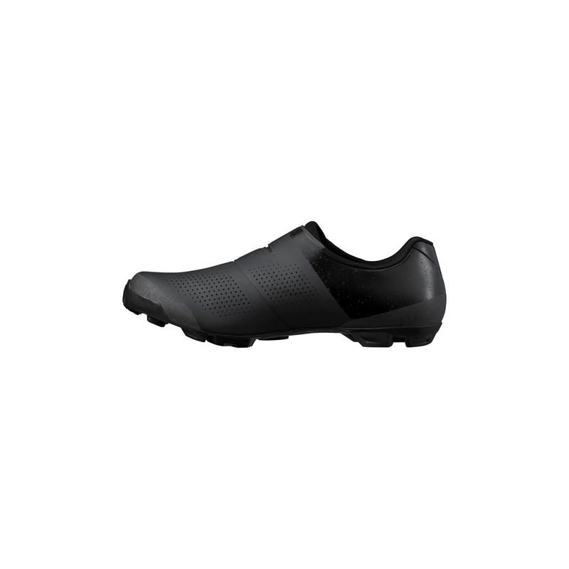 Schwarze Shimano XC302 MTB-Schuhe | Leistung und Komfort auf der Strecke