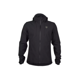 Fox Ranger Fire Schwarz | Wasserdichte und warme MTB-Jacke