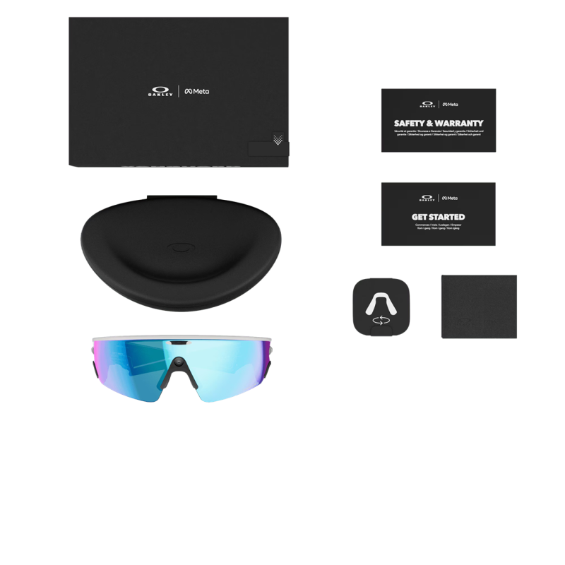 Oakley Meta Vanguard White Band Prizm Sapphire OW8001-0652