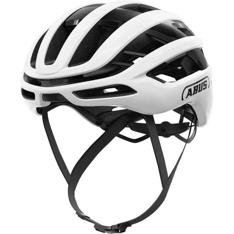 ABUS AirBreaker 2.0 Shiny White – Leichter Straßenhelm