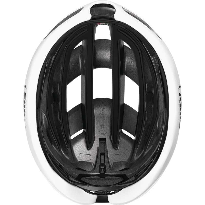 ABUS AirBreaker 2.0 Shiny White – Leichter Straßenhelm
