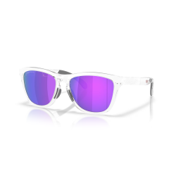 Oakley Frogskins Range XL matt klar Linsen prizm violett OO9503-0558