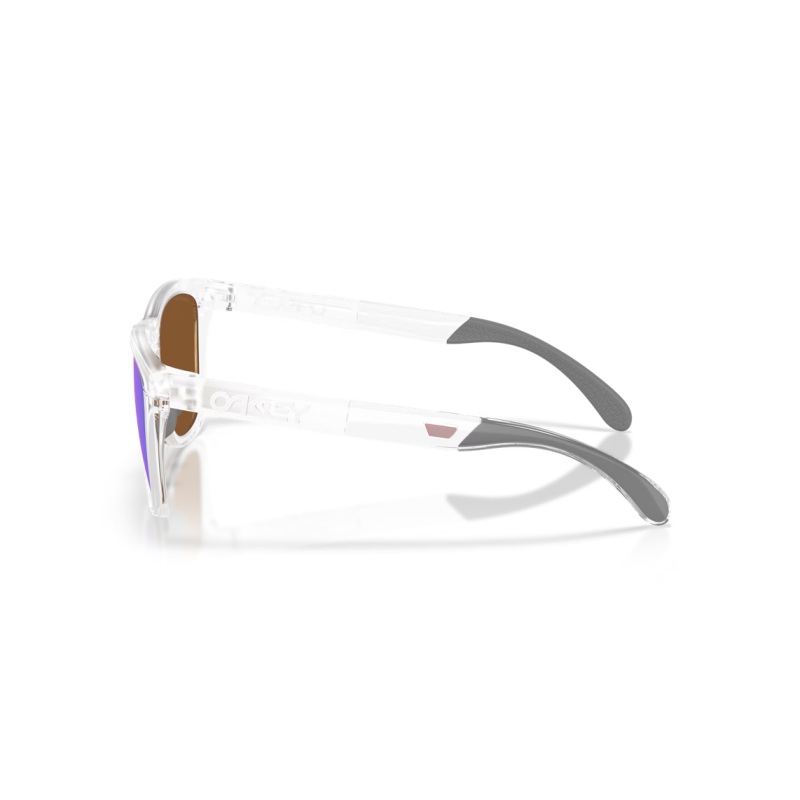Oakley Frogskins Range XL matt klar Linsen prizm violett OO9503-0558