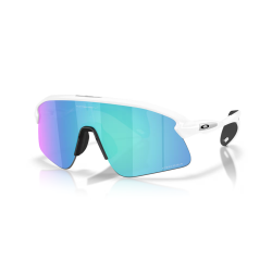 Oakley Stunt Devil Matte Weiß Linse Prizm Sapphire OO9517-0439