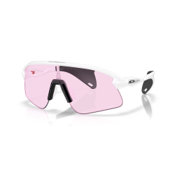 Oakley Stunt Devil matte weiß Linse Prizm Low Light OO9517-0739