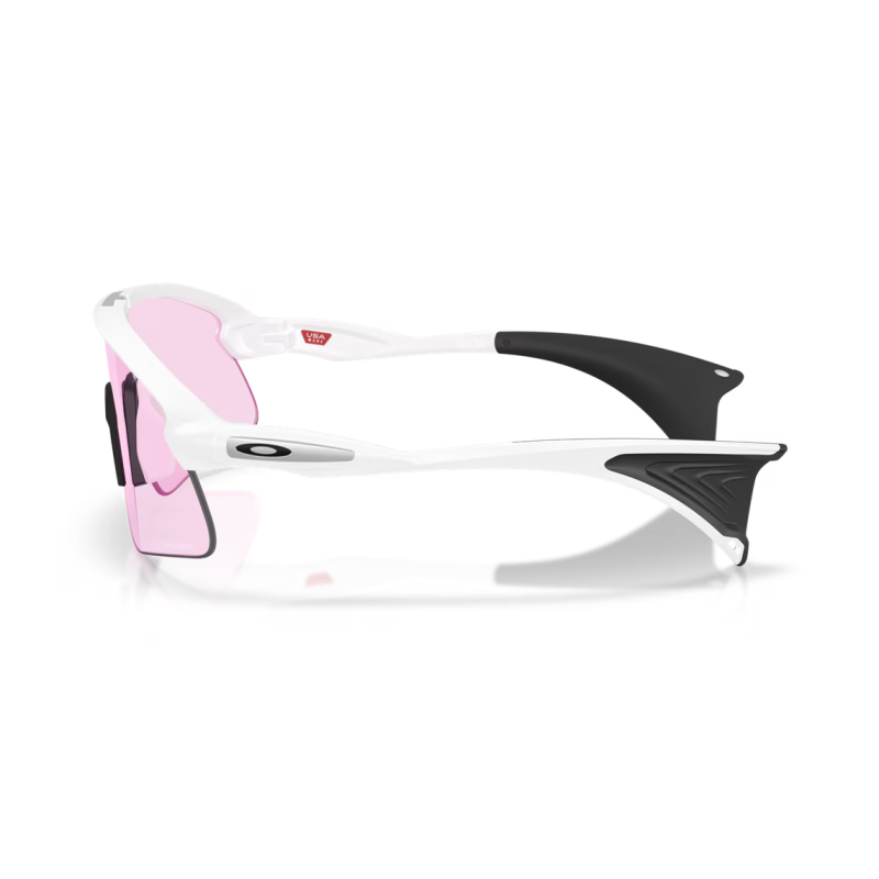 Oakley Stunt Devil matte weiß Linse Prizm Low Light OO9517-0739