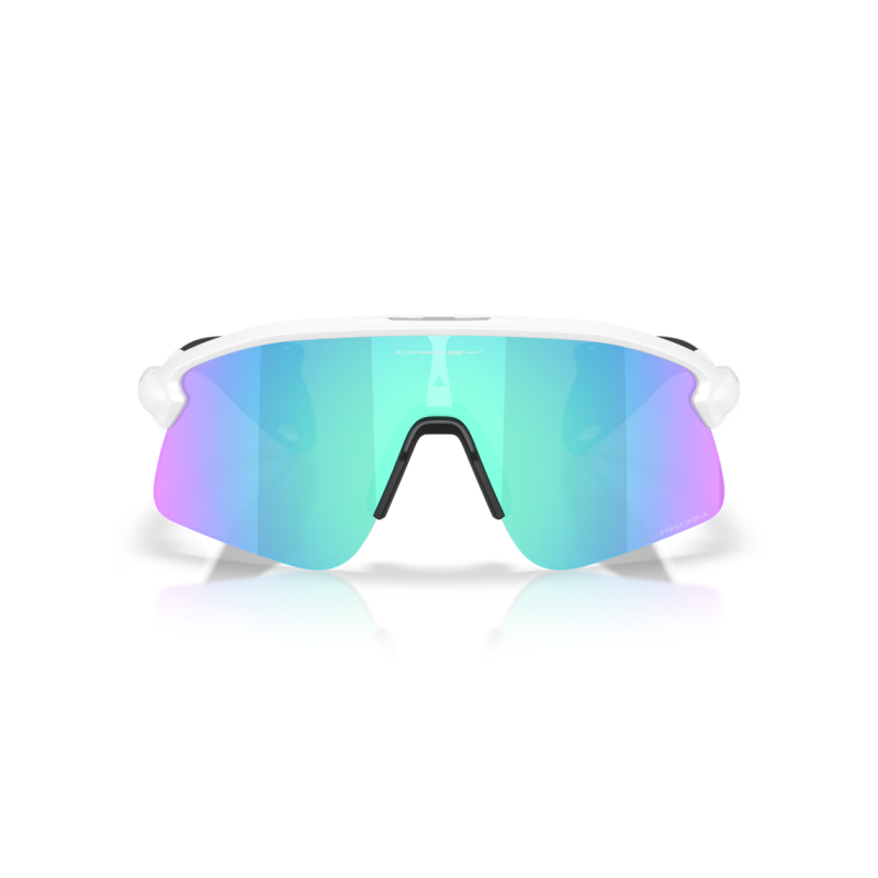 Oakley Stunt Devil S matte weiß Linsen prizm sapphire OO9518-0436