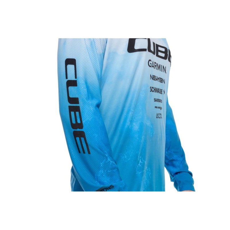 Rfr X Actionteam Blau Langarmshirt für MTB - Versand 24h