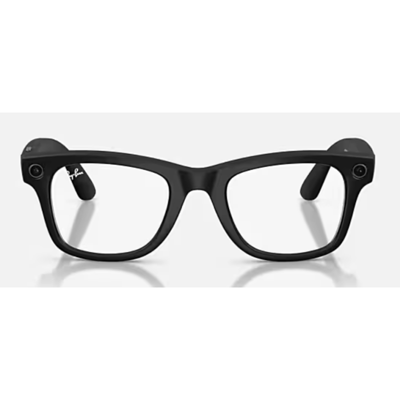 Ray-Ban Meta Wayfarer Gen 2 Matt Schwarz Linse Klar RW4012 601SSB 50