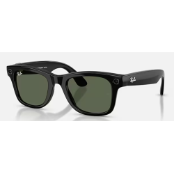 Ray-Ban Meta Wayfarer Gen 2 Shiny Back Linse G15 Grün RW4012 601/7153