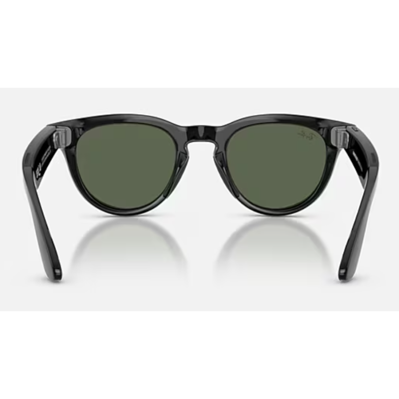 Ray-Ban Meta Headliner Gen 2 Glänzend Schwarz G-15 grüne Gläser