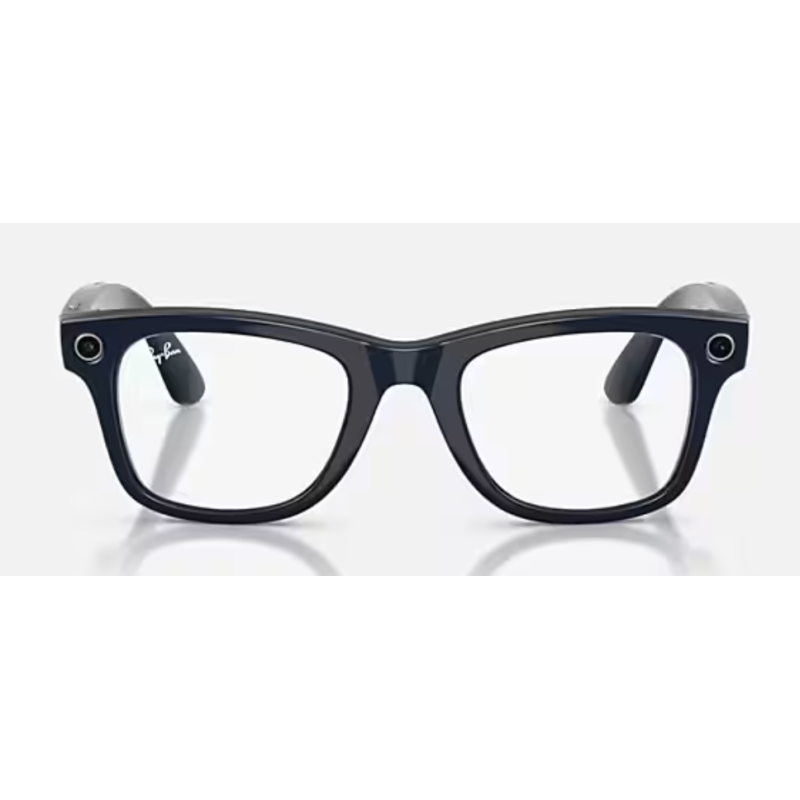 Ray-Ban Meta Wayfarer Gen 2 Glänzend Blau Transitions Linsen 6628MF53
