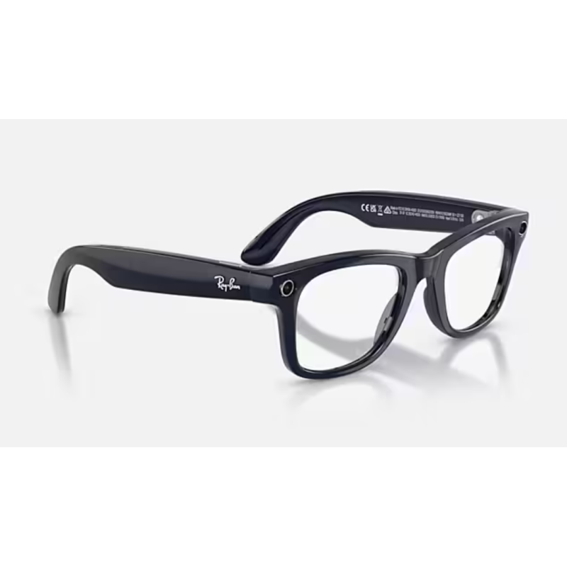 Ray-Ban Meta Wayfarer Gen 2 Glänzend Blau Transitions Linsen 6628MF53
