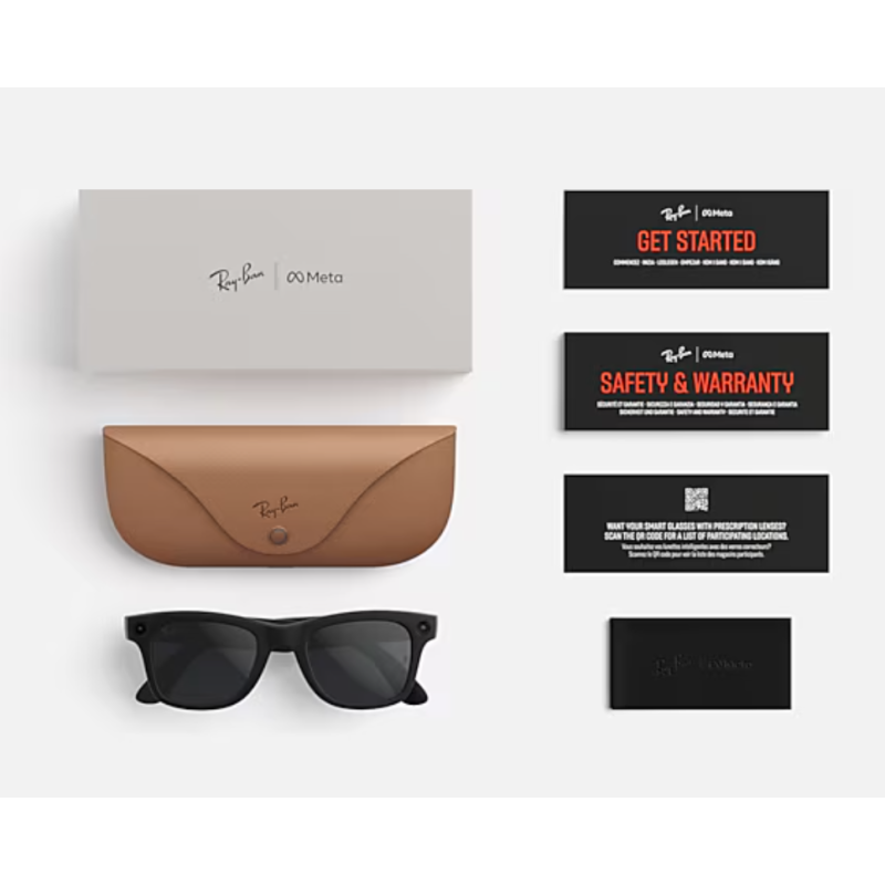 Ray-Ban Meta Wayfarer Gen 2 Glänzend Schwarz Transitions-Gläser