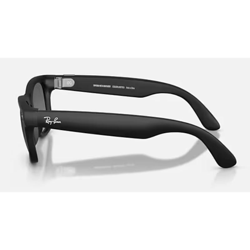 Ray-Ban Meta Wayfarer Gen 2 Matt Schwarz Gläser Graphit RW4012 601ST3 50