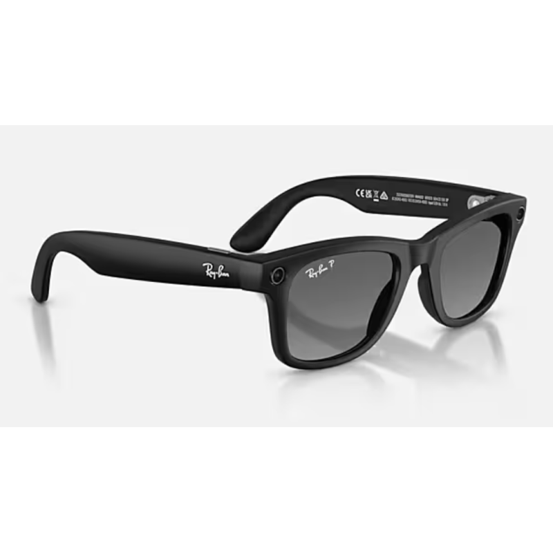 Ray-Ban Meta Wayfarer Gen 2 Matt Schwarz Gläser Graphit RW4012 601ST3 50