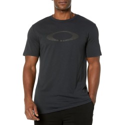 Oakley O-Bold Ellipse schwarze Kurzarm-T-Shirt